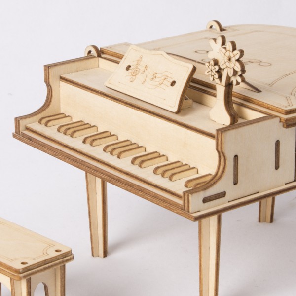 Robotime Rolife 3D Holzpuzzle Grand Piano Modell Nr. TG402