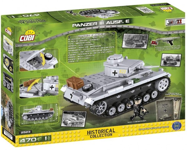 Cobi Panzer III AUSF. E Modell 2523