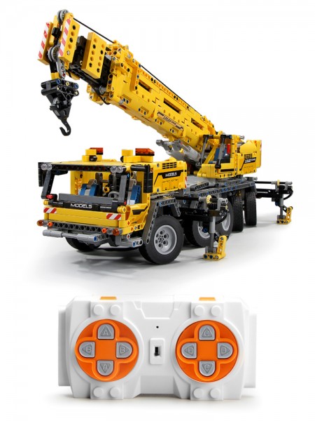 Mould King Mechanical Crane Modell Nr. 13107 Maßstab 1:8 2590 Teile ab 8 Jahre