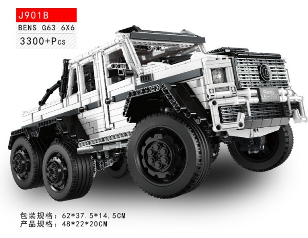 LE-J901 Bausatz Geländewagen 6x6 bestehend aus 3300 Teilen