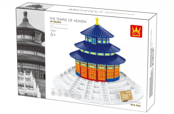 Wange 5222 Architektur Modell 986 Teile Himmelspalast Beijing Neu-OVP