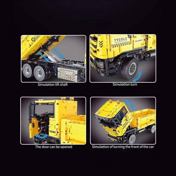 TGL Technik T4006 Erdbau-LKW-Fernbedienung 2531 Teile