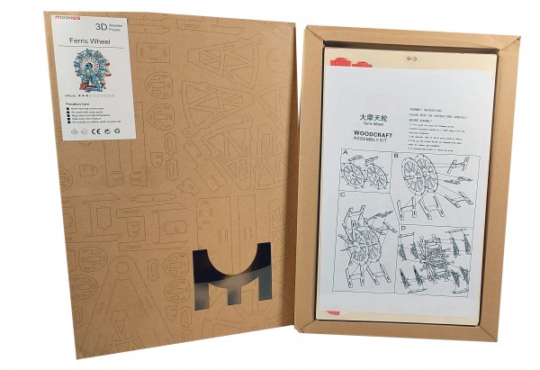 3D Holzpuzzle Riesenrad Modell Nr. MQ-D039