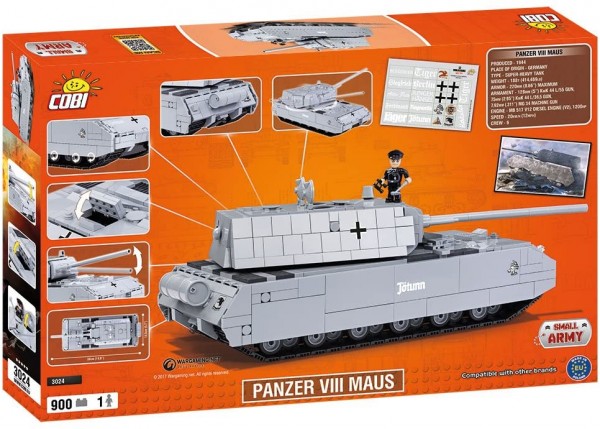 Cobi Panzer VIII Maus Modell 3024