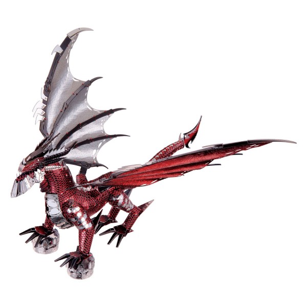 Piececool 3D Metallpuzzle The Black Dragon Modell Nr. HP119-KRS