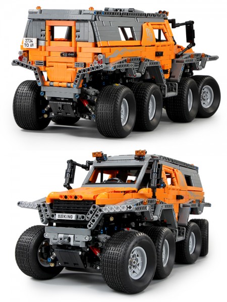 Mould King Avtoros Shaman 8x8 Off-Road Truck Modell Nr. 13088