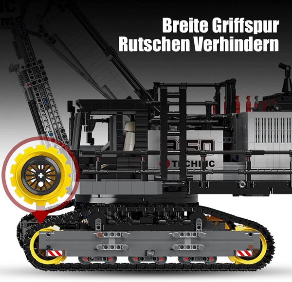 YC-GC004 Happy Build Schaufelbagger 4342 Teile