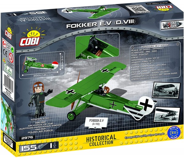 Cobi Fokker E.V (D.VIII) Modell Nr. 2976a