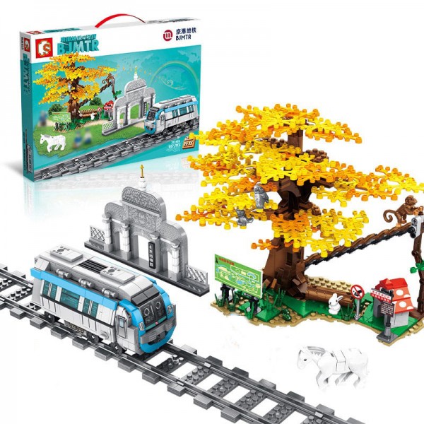 SEMBO BLOCK Beijing-Hong Kong Metro Modell Nr. 201405