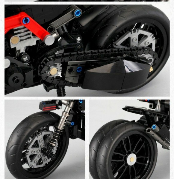 SEMBO BLOCK Motorrad DUEATI Modell Nr. 701703