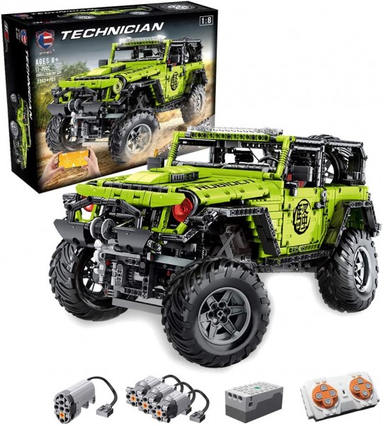 Leier LE-J902 RC inkl. Motor etc. 2343 Teile Jeep OVP-Neu