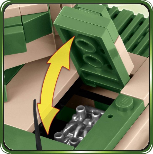 Cobi 3in1 Panzer IV (Pz.Kpfw. IV Ausf. F1/G/H) Modell Nr. 2508A