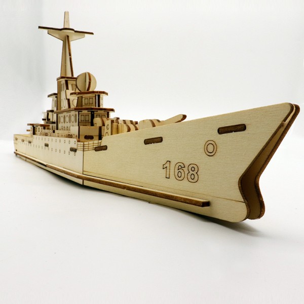 3D Holzpuzzle Kriegsschiff Modell Nr. MK0203917