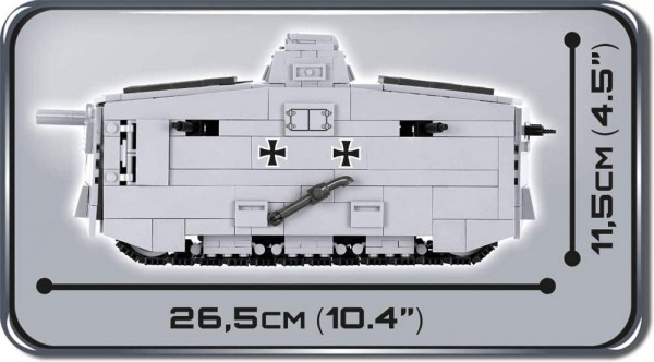 Cobi Sturmpanzerwagen A7V Modell Nr. 2982