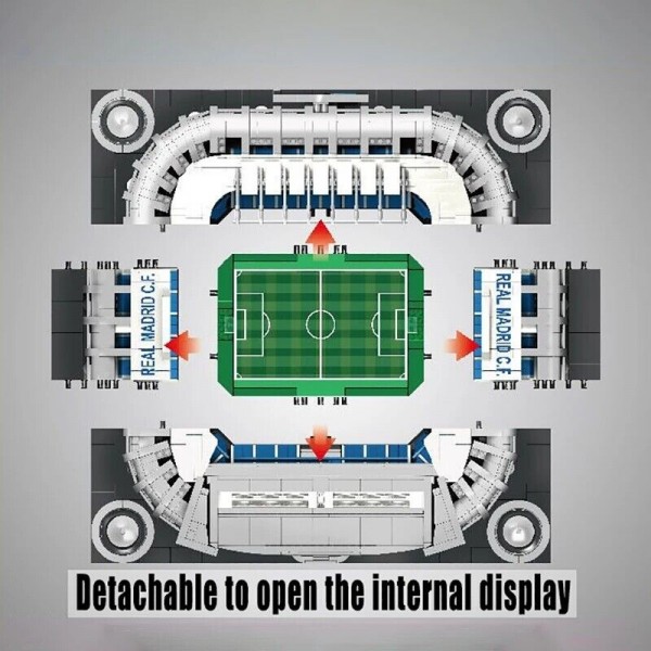 Mould King Bernabue Stadion Modell Nr: 22026