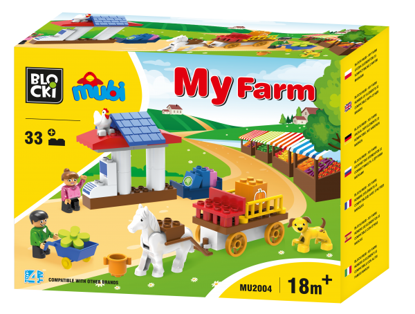 Blocki mubi My Farm Spielset Modell Nr. MU2004