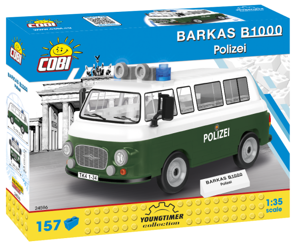Cobi großes Ostalgie Bundle Trabant 601 Wartburg 353 Barkas B1000 Mauerfall Set