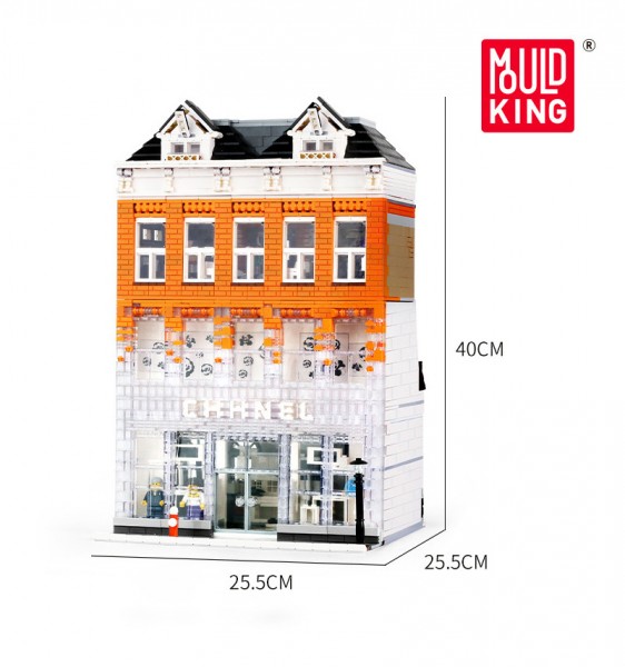 Mould King Novatown Crystal House Bauset Modell Nr. 16021 ab 8 Jahren 3800 Teile