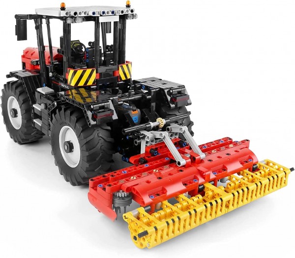 17020 Mould King Traktor mit 4 Motoren, 2716 Teile Technik Klemmbausteine 4-in-1