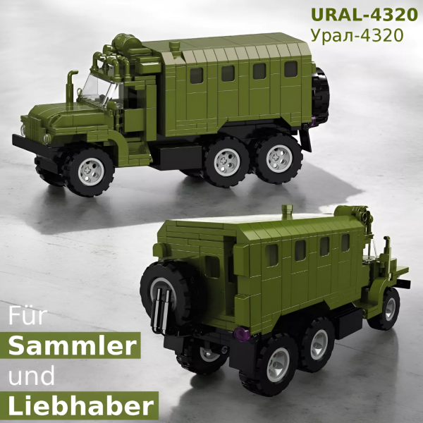Ural LKW Russischer Militär LKW Modell 1:25