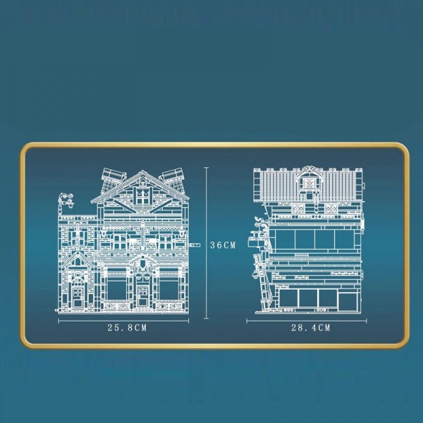 MOULD KING WINKELGASSE QUICK PITCH ZUBEHÖR LADEN Model Nr: 16039