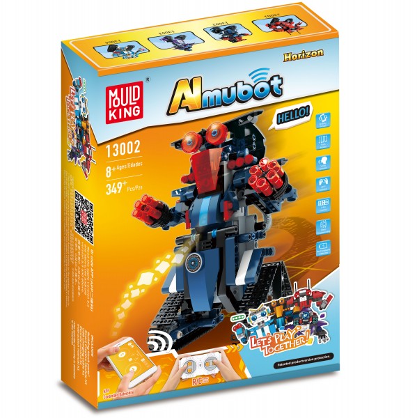 Mould King AImuboot ferngesteuerter Roboter Bausatz Modell Nr. 13002 349 Teile