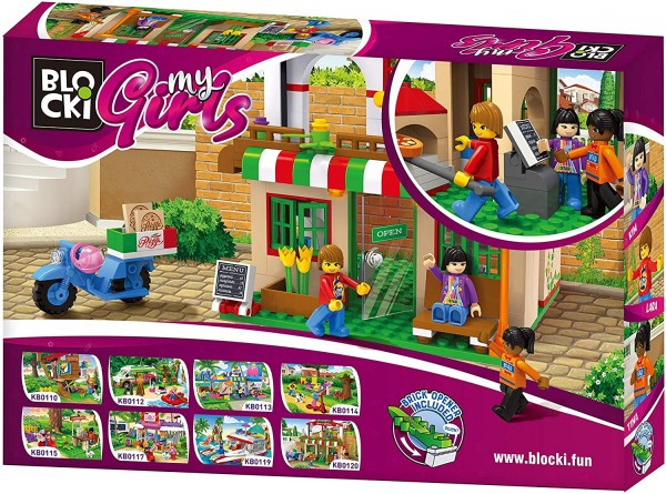 Blocki My Girls Pizzeria Modell Nr. KB0120