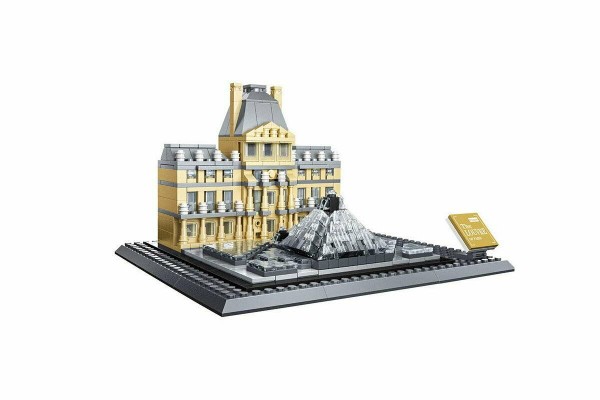 Wange 4213 Architektur Bausatz Museum Der Louvre Paris (785 Teile) NEU